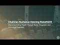Health Subcommittee Chairman Buchanan Opening Statement: Hearing on Improving Kidney Health