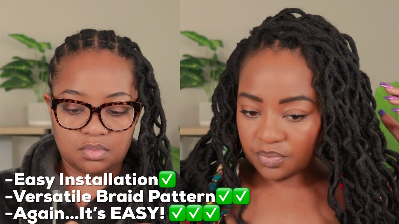 Chile, I Tried Toceana Locs! | Versatile Braid Pattern | EASY Install ...