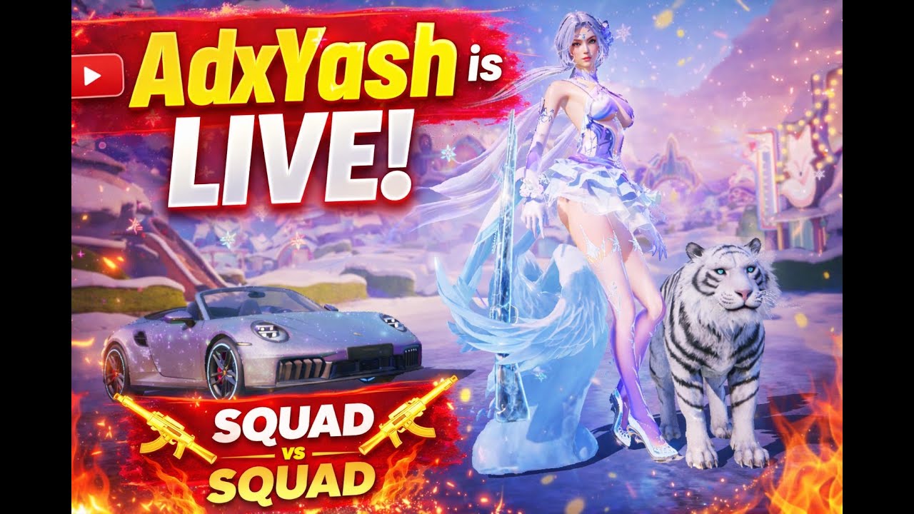 4.2 BGMI Update is Here | Battleground Mobile India | AdxYash is live | BGMI Live