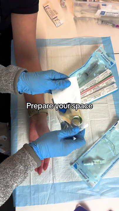How to Start an IV #nursingschool #RN #BSN