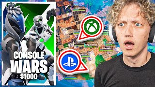 I Hosted a $1000 CONSOLE WARS Tournament In Fortnite! (PS5 vs XBOX)