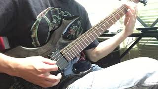 (A Departure Of The Sun) Ignite The Tesla Coil - Decrepit Birth _  Guitar cover