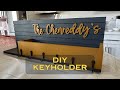 Easy diy custom keyholder for a memorable housewarming  personalized gift idea