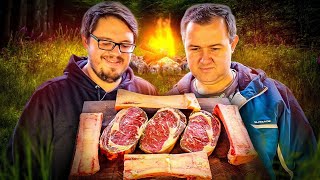 🔥Ресторанное блюдо за копейки!!!👍 Кости на гриле! Как жарить🥩 стейки!🔥 #стейк