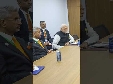 PM Modi holds