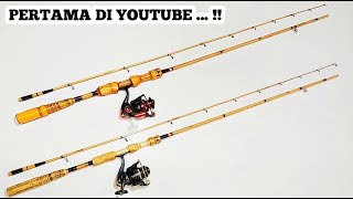 make bamboo fishing rod best version || mbuat joran bambu versi baru