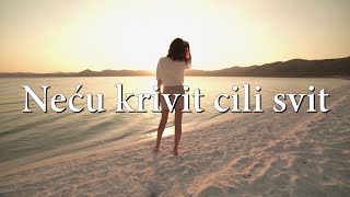 Mladen Grdović - Neću krivit cili svit (Official Lyric Video)