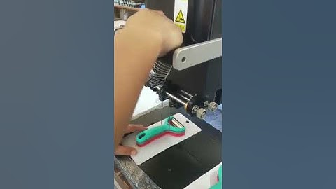 Kitchen Tools Tagging Machine I Kitchen tools Tag Labelling Machine