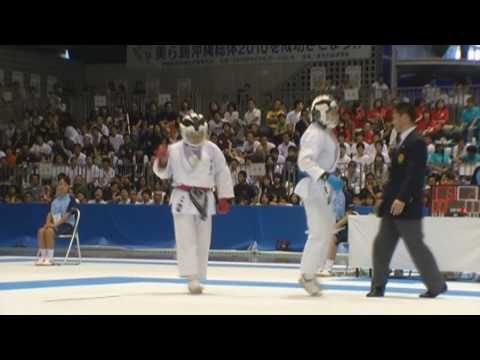 The Final of Karate Do: Female Team Kumite, IH2010...