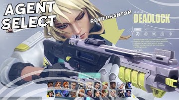 Deadlock using the RDVR Phantom in the agent select screen.