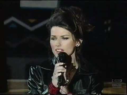 Shania Twain | Live | Oh Canada | 1996 NBA All Star Game