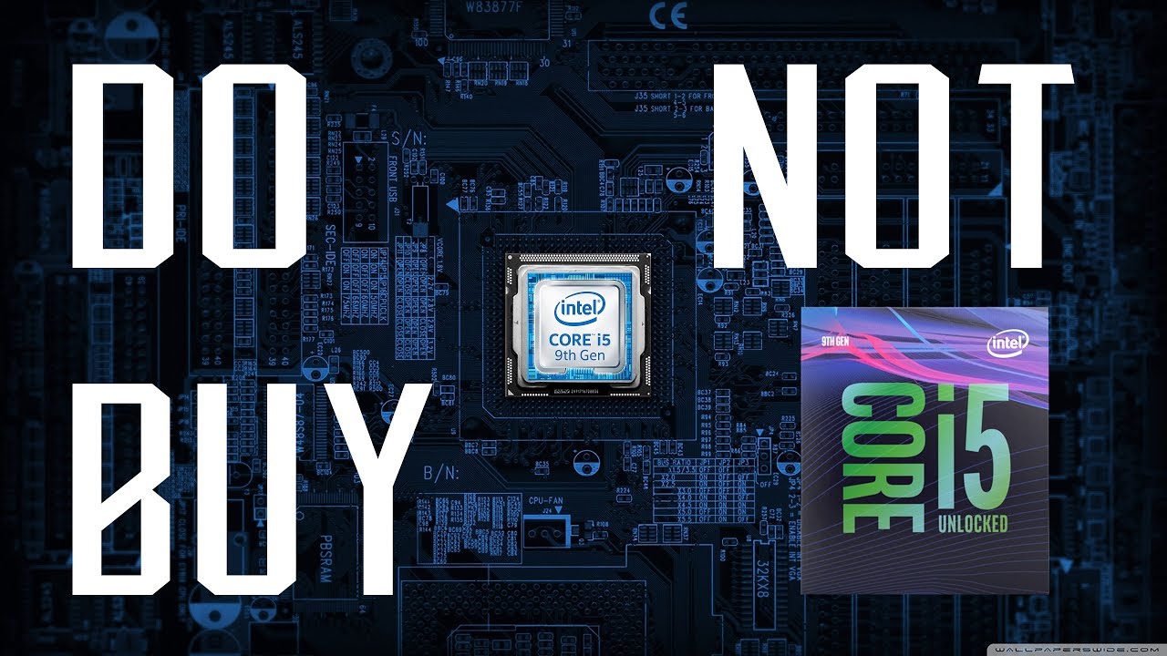 Zinloos residu fotografie The Intel Core i5 9600k Review - YouTube
