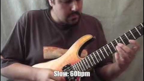 3 Strings Sweep Picking - Theodore Ziras Free Lessons