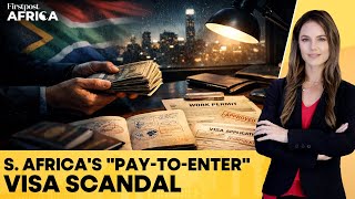 South Africa Visa Scandal Exposes Officials Selling Permits for Cash| Firstpost Africa | N18G