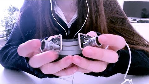 ASMR ☾⋆:*･ﾟ fast & aggressive: tascam mic tapping, scratching, gripping ✧･ﾟ