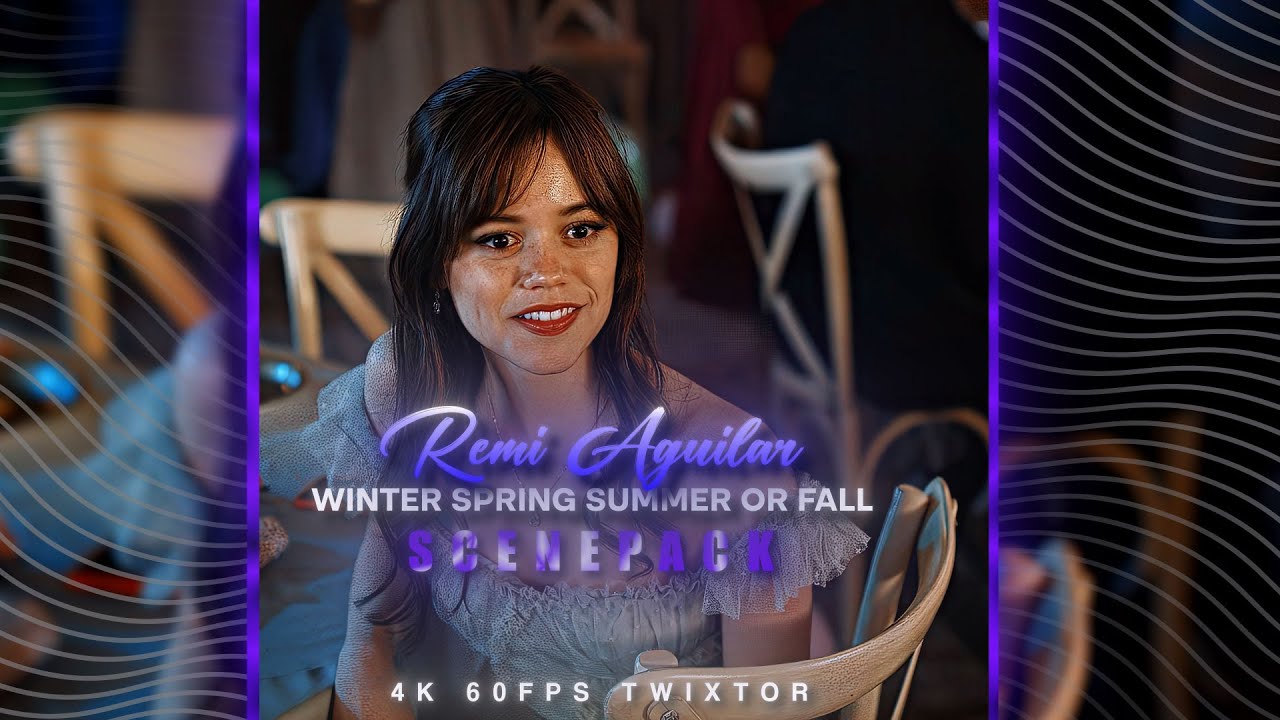 REMI AGUILAR SCENEPACK | JENNA ORTEGA | 4K60FPS TWIXTOR  | WITHOUT CC | FREE CLIP | BY ARBUEDIT