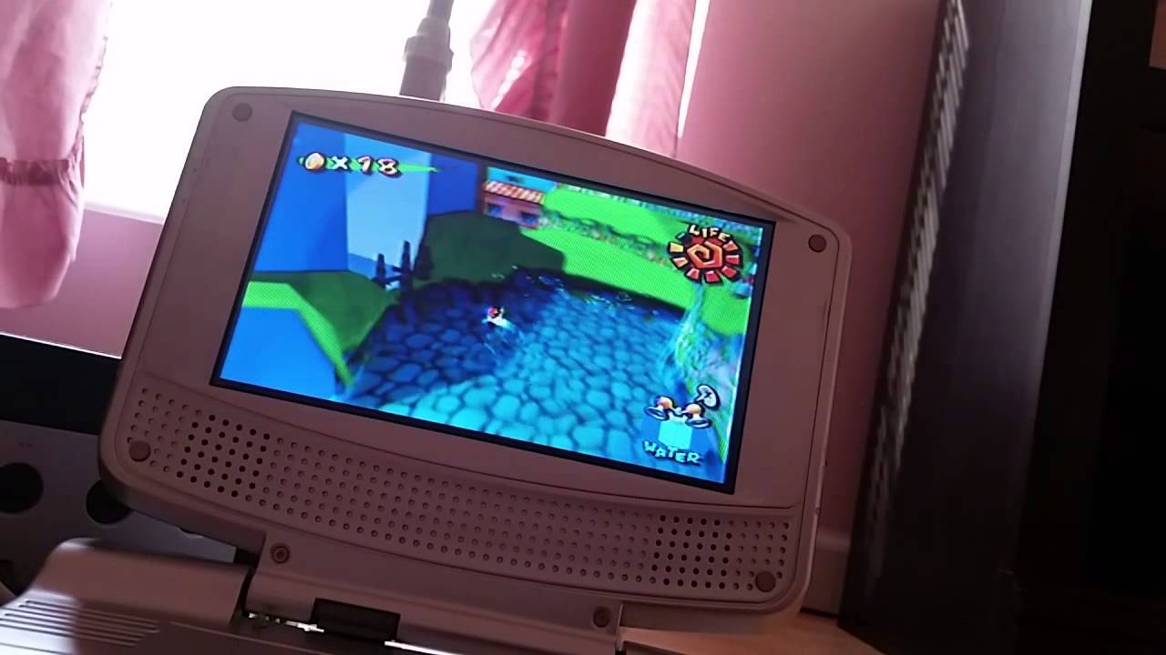 Gamecube running on DVD Player and SMS Glitches YouTube