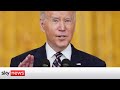 President Biden announces new sanctions on Russia