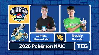 James Kowalski vs Neddy Kosek - Pokémon TCG Masters Finals | NAIC 2026 screenshot 4