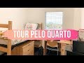 TOUR PELO DORMITÓRIO NA FACULDADE AMERICANA | Julia Alves #morandonoseua