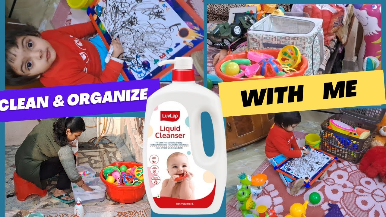 Luvlap Liquid Cleanser Review How I Clean And Organize My Baby's Toys