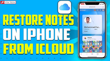 how to restore notes on iPhone from icloud 2023