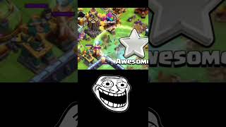 RC Charge with 14 Invisibility Spells is INSANE 😱 | Clash of Clans TH17 Strategy#shorts #dmdehla
