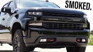 HEX Tint? Smoked 2020 Trail Boss for the WIN  Silverado Midnight Edition