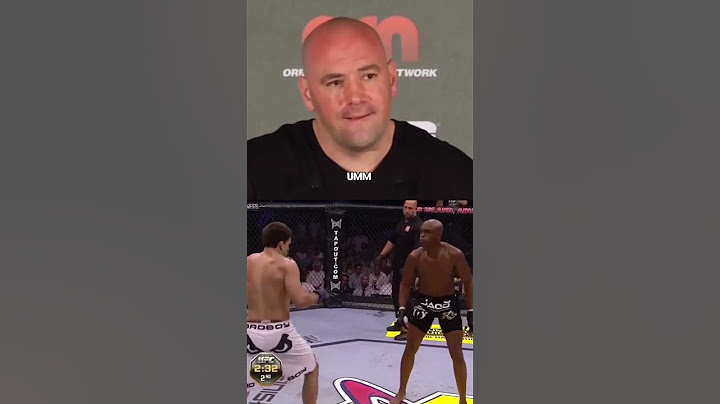 Dana White On The Worst Fight In UFC History