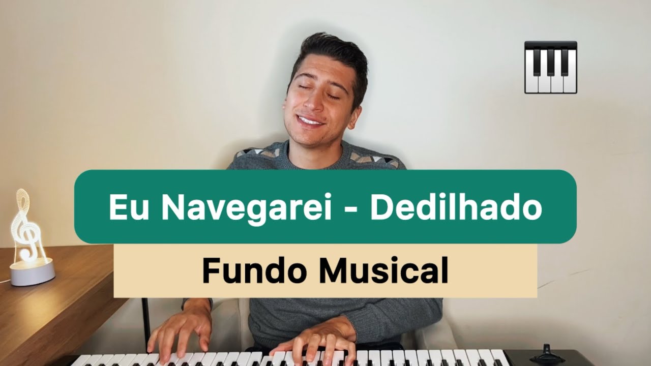 Como tocar EU NAVEGAREI dedilhado no teclado ( Iniciante )