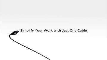 One Cable Solution: ViewSonic USB-C Monitors｜ Simplify Your Work with Just One Cable