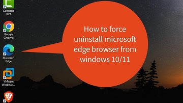 Removing Microsoft Edge Chromium from Windows 10 / 11