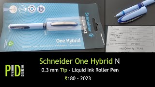 Schneider One Hybrid N Roller Pen an INR 180 -  605