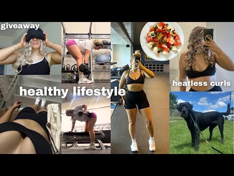 Wellness Vlog: Workout & Skin Updates, Heatless Curls & mini Ultrahuman giveaway