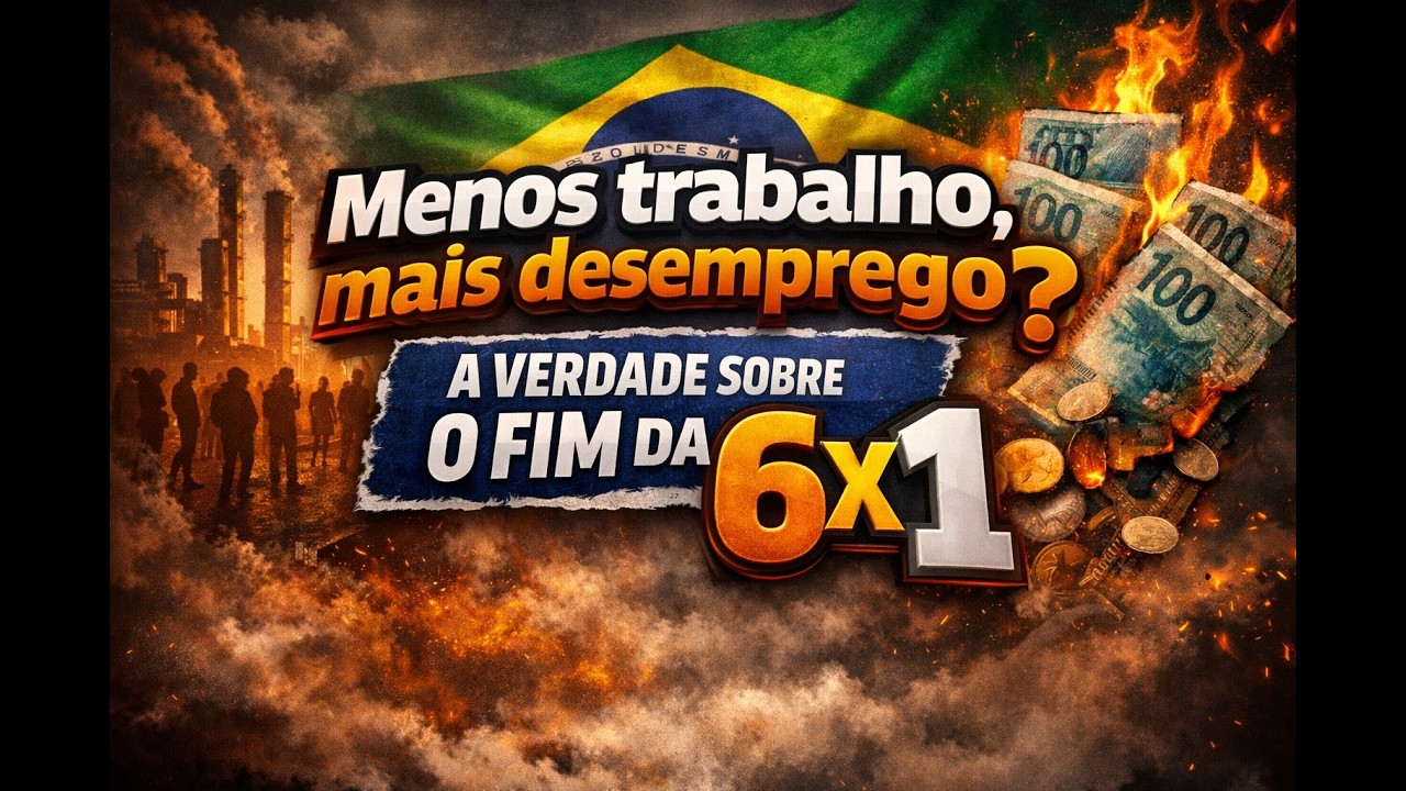 Menos trabalho, mais desemprego? A verdade sobre o fim da 6x1
