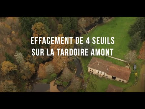 Effacement de 4 seuils sur la Tardoire amont (87)