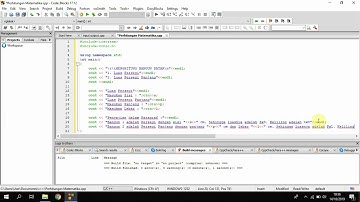 Membuat Codingan C++ Perhitungan Matematika Menggunakan Code Blocks