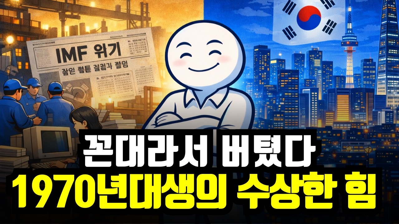 1970년대생은 왜 이렇게 강할까? 우리가 몰랐던 이야기