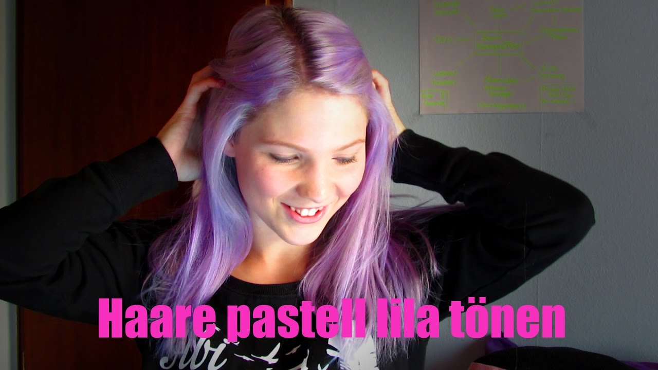 Haare pastell lila tönen I Mein LETZTES VIDEO !