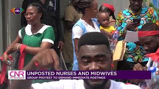 Unposted nurses and midwives: Group protest to demand immediate postings