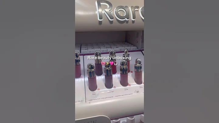 Rare beauty liquid blush unboxing🎀✨ #aesthetic #unboxing #rarebeauty #blush #sephora