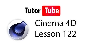 Cinema 4D Tutorial - Lesson 122 - Spline Mask Tool