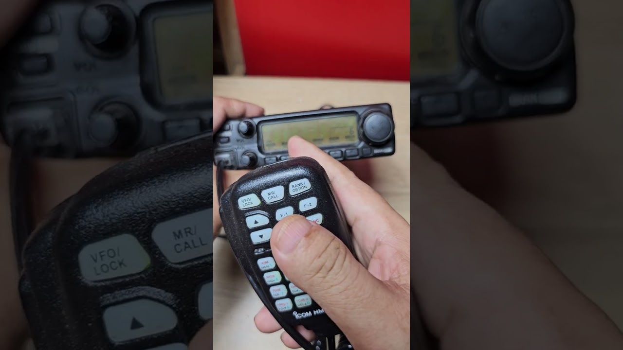 วิธีบันทึกช่อง Memory ICOM 2200H