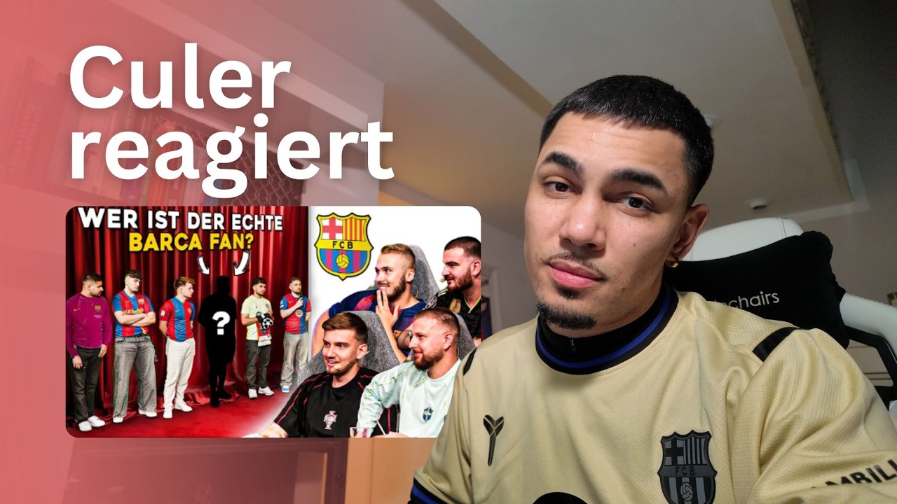 Erkenne den Barca Fan | Reagiert wie ein Kind - vol. 3