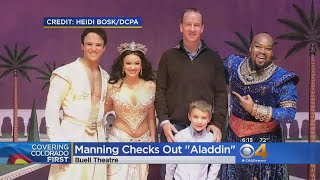 Manning Seen On Guys' Night Out With Son