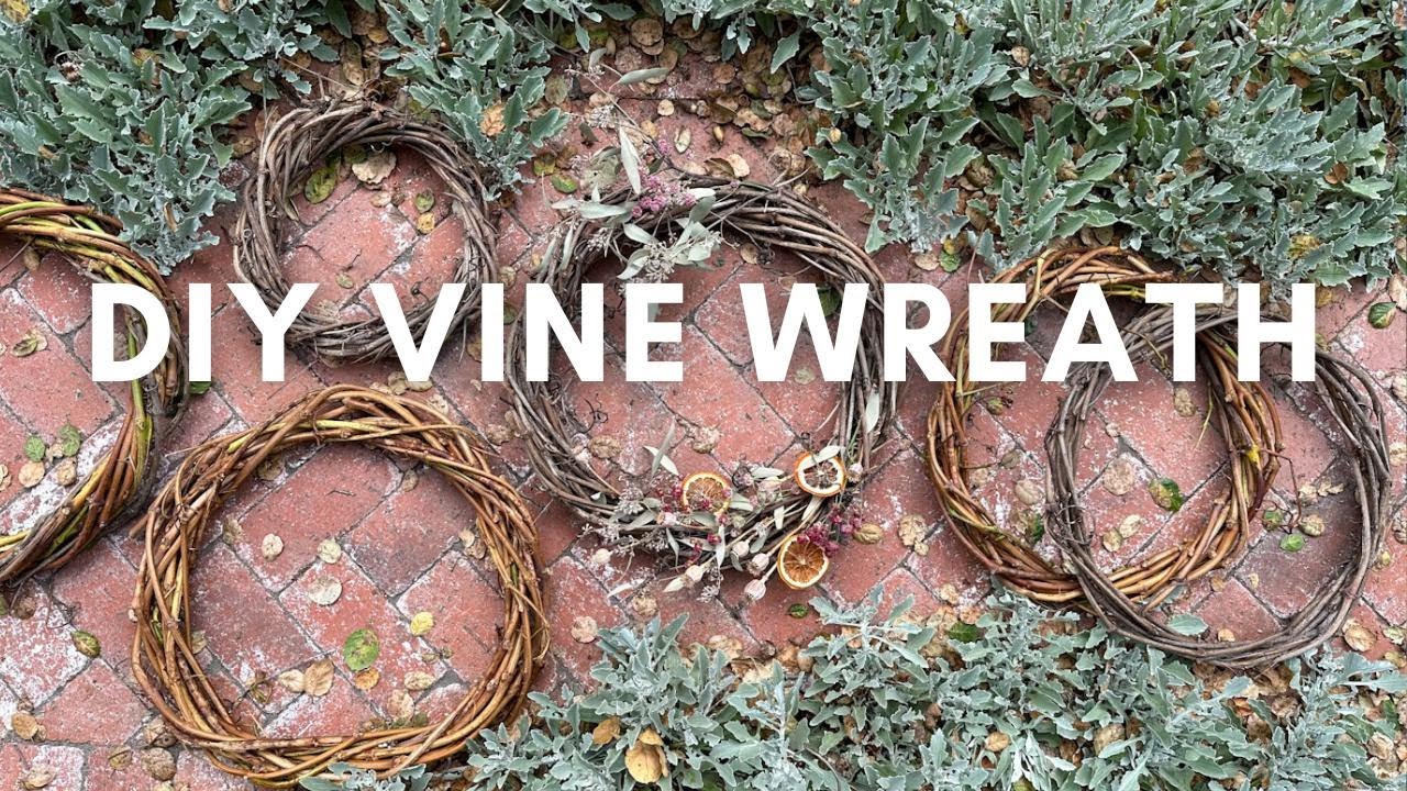 How to Make a DIY Grapevine Wreath (or Other Vines) + Decorating Ideas ~  Homestead and Chill