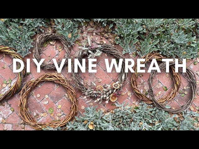 Grapevine Wreath Natural Vine Wreath Diy Wreath Hoop Wreath - Temu