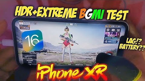 iPhone XR Hdr Extreme Test After iOS 16.1 beta 5 🔥Shocking Results!