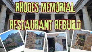 You Read Right. Rhodes Memorial Restaurant is to be Rebuild. Eventually 🙏❤️🇿🇦