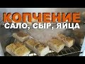 ХОЛОДНОЕ КОПЧЕНИЕ САЛО СЫР ЯЙЦА  РЕЦЕПТЫ СЮФ